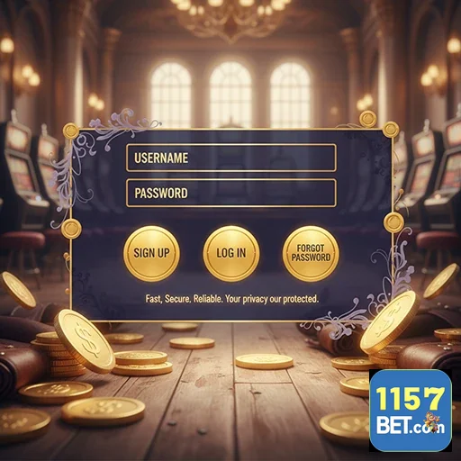 Ilustração de Acesso a jogos de slots exclusivos